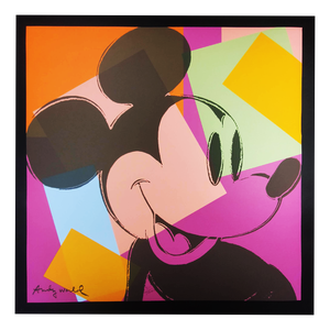 After Andy Warhol, Mickey Mouse, 1980s, Lithograph