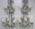 Rococo Pair of Six-Light Italian Crystal Beaded Sconces For Sale - Image 3 of 9