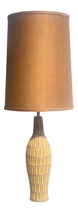 1960s Mid Century Italian Raymor Pottery Ceramic Lamp