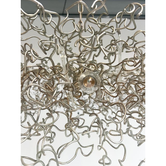 Metal Chandelier by William Brand for Brand van Egmond, 1990s For Sale - Image 7 of 18