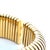 Late 20th Century Late 20th Century Sidney Garber, 18k Yellow Gold Tubogas Domed Cuff Bracelet For Sale - Image 5 of 6