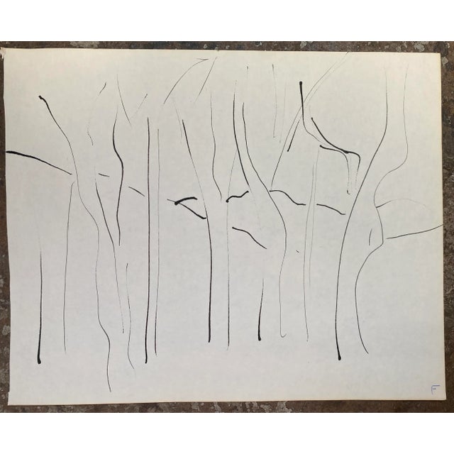 Drawing by Vermont artist Frank Wallace (1915/18-2003). Wallace was born in Toledo, Ohio and grew ip in Massachusetts...