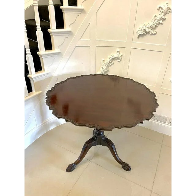 Antique George III Mahogany Centre Table, 1800 For Sale - Image 12 of 12