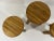 Wood Brutalist Side Tables in Blond Oak, 1980s, Set of 3 For Sale - Image 7 of 12