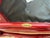John-Richard 39" X 39" X 30"h Eur-03-0108 Leather Top Walnut Game Table (Mah Jongg) and 4 Red Palecek Bamboo Chippendale Style Dining Chairs For Sale - Image 10 of 10