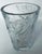 Rare 1950’s Lalique Ispahan Large Crystal Vase With Etched & Frosted Roses For Sale - Image 9 of 12