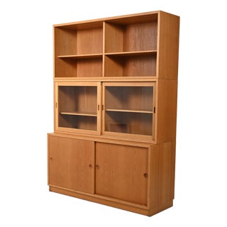 Øresund Oak Bookcase by Borge Mogensen for Karl Andersson & Söner, 1960s For Sale