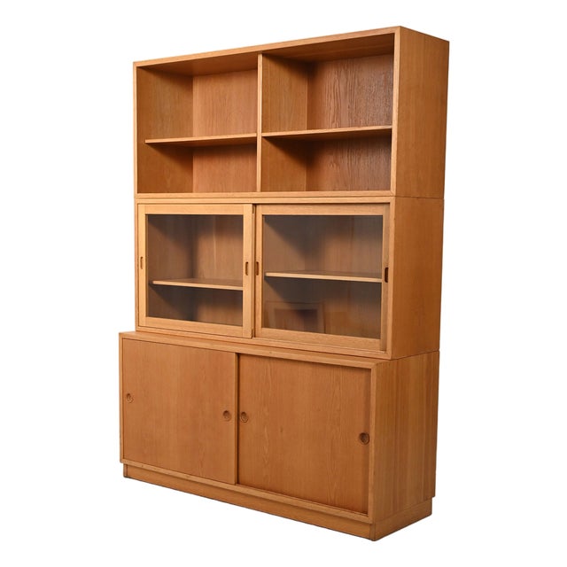 Øresund Oak Bookcase by Borge Mogensen for Karl Andersson & Söner, 1960s For Sale