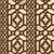 SAMPLE - Schumacher Zanzibar Trellis Mylar Wallpaper In Gold Mylar For Sale