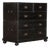 Large 19th Century English Ebonised Teak Campaign Chest Drawers, 1880 For Sale