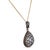 Victorian 19th Century Victorian 2.50 Carat Diamond 18k Gold and Silver Necklace For Sale - Image 3 of 6