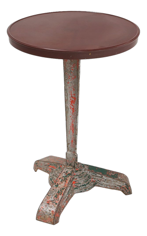 Bistro Table with Bakelite Top by Louis Vuitton for Rex, France, 1930s