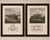Title: Set of Two Ancient Greek Architecture Prints, Athens, Tardieu, 1825 : Set of two original antique engravings...