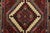 Red Hamedan Runner 2’9” X 9’4” Red Wool Vintage Tribal Hand-Knotted Oriental Rug For Sale - Image 8 of 14
