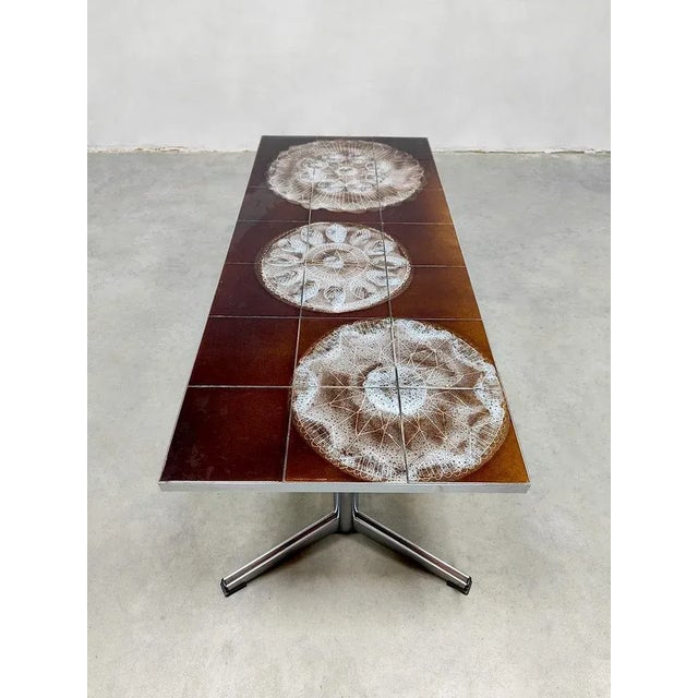 Tile Coffee Table from Belarti, 1960s For Sale - Image 3 of 6