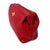 Red Vintage Celine Red Leather Vanity Case / Cosmetic Clutch With Gold Hardware For Sale - Image 8 of 14