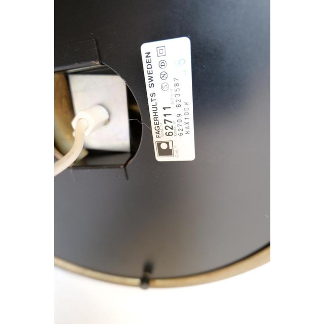 Large Space Age Chrome Table Lamp from Fagerhults, Sweden, 1970s For Sale - Image 13 of 18