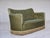 1960s Danish 2-Seater Sofa in Light Green Velour and Ash, 1960s For Sale - Image 5 of 17