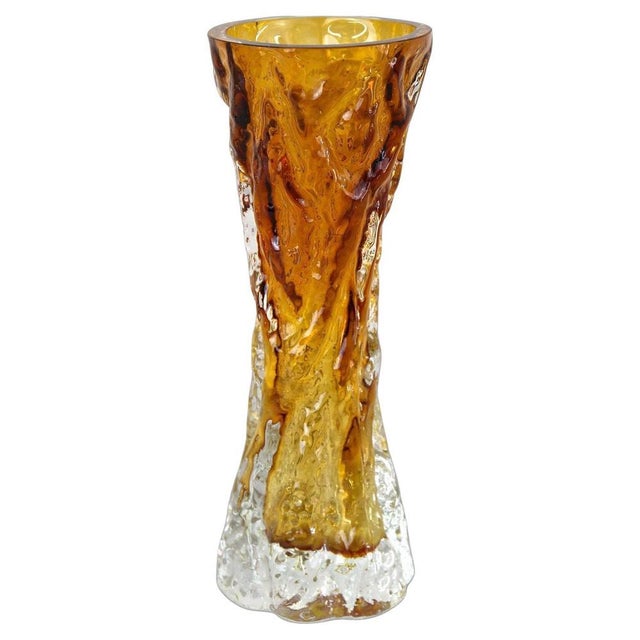 Vintage Art Deco Glass Vase, 1920 For Sale - Image 16 of 16