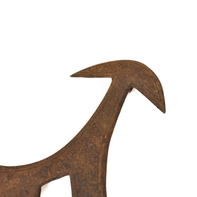 Early 20th Century Ngombe Throwing Knife Currency For Sale - Image 4 of 5