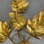 Gold Florentiner Gilt Leaf Wall Lights in the style of Hans Kögl, Italy, 1980s, Set of 2 For Sale - Image 8 of 18