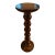 Vintage Wooden Barley Twist Plant Stand For Sale