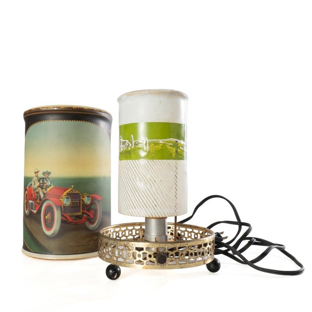 Vintage EconoLite Motion Lamp With Model T Car For Sale - Image 4 of 10