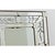 Transparent Vintage Italian Venetian Style Mirror in Wood Frame For Sale - Image 8 of 14