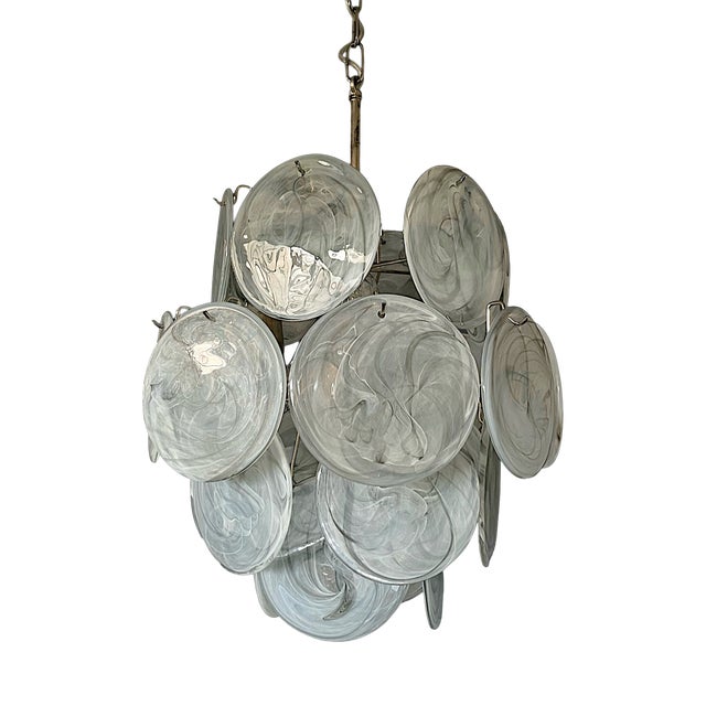 Vintage Italian Murano Chandelier, 1990s For Sale