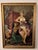 19th-Century Signed Orientalist Oil Painting — Woman & Attendant, Signed "Roma" For Sale - Image 4 of 7
