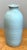 Vintage Blue Glazed Studio Pottery Vase For Sale - Image 13 of 15