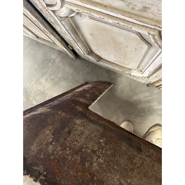 Antique Cast Iron Fireplace, 1880 For Sale - Image 10 of 11