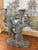 Whimsical Vintage Dancing Frog Candelabra With Dual Candle Holders, Likely Mid-20th Century Folk Art. For Sale - Image 4 of 9