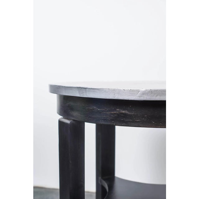 1930s Art Deco Round Side Table, 1930s For Sale - Image 5 of 8