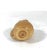 Wood 1980's Chinese Netsuke Little Mouse on Basket of Peaches With Petite Wood Stand For Sale - Image 7 of 7