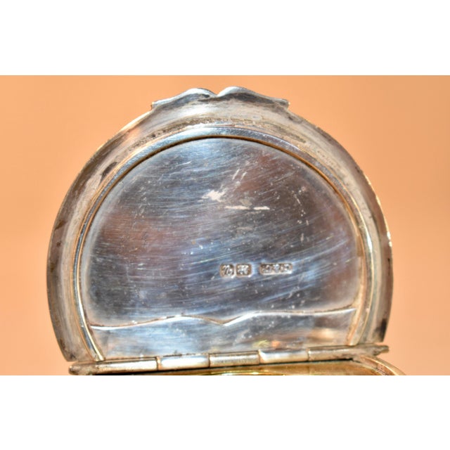 Sterling Silver Mounted Inkwell, Circa 1920 For Sale In Greensboro - Image 6 of 9