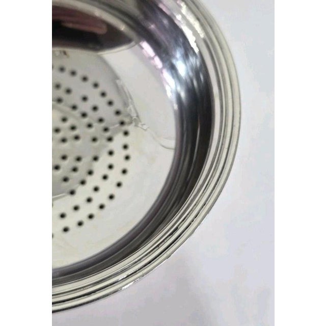 Sterling Silver Wine and Spirit Funnel from Hugh Crawshaw, Sheffield, 1992 For Sale - Image 11 of 18