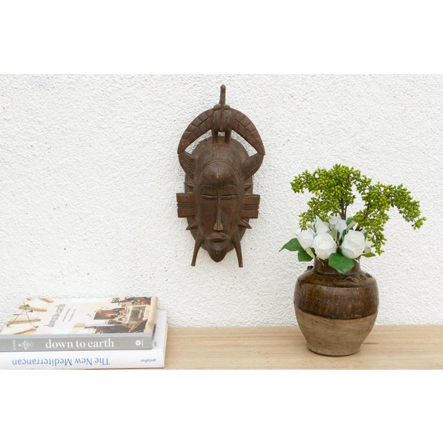 Vintage Luba Mask, a Messenger Bird For Sale - Image 9 of 9