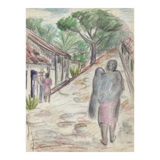 1940s Grace Spongberg Street in Acapulco Mexico For Sale