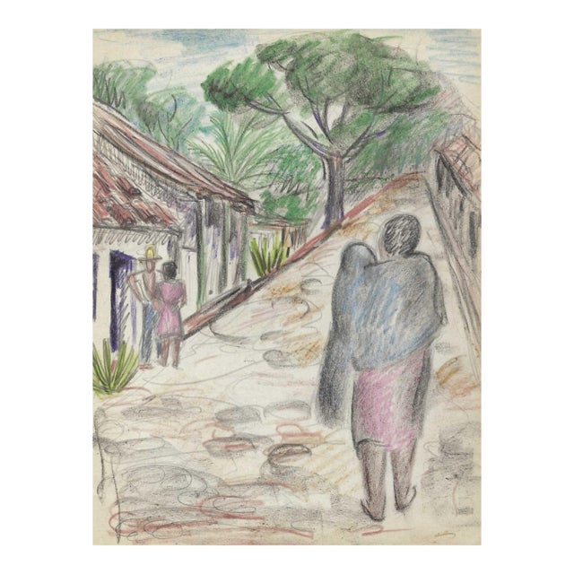 1940s Grace Spongberg Street in Acapulco Mexico For Sale
