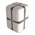 "Armonia" Side Table With Stainless Steel and Bronze Details For Sale In Los Angeles - Image 6 of 8