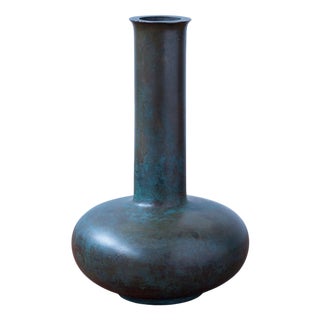 Bronze Vase by Sune Bäckström For Sale