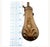 Late 19th Century Antique 19th-Century Copper and Brass Powder Flask With Embossed Shell Motif, Civil War Era Firearm and Militaria Collectible For Sale - Image 5 of 11