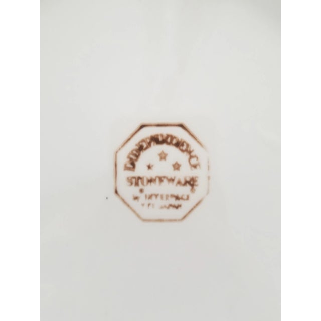 1970s Late 20th Century Stoneware Plates - Set of 2 For Sale - Image 5 of 7