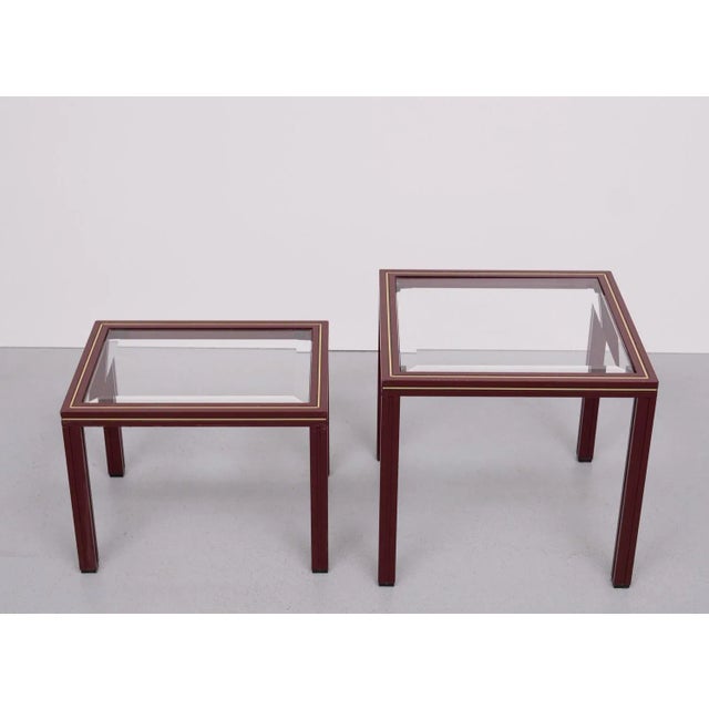 Pierre Vandel Side Tables attributed to Pierre Vandel, Set of 2 For Sale - Image 4 of 8