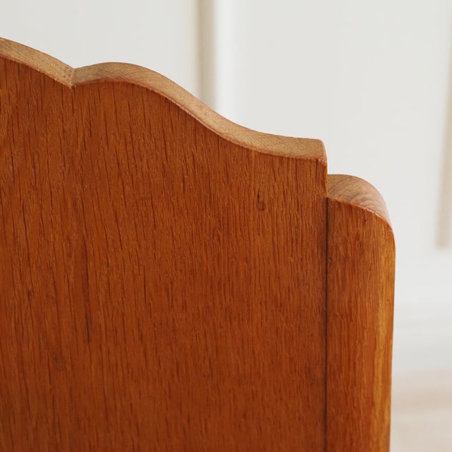 Art Deco Oak Chairs, 1930, Set of 2 For Sale - Image 4 of 12