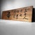 Wood Wooden Japanese Hanging Shop Signboard, 1960s For Sale - Image 7 of 17