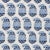 Schumacher SAMPLE - Schumacher X Rita Konig Terry Fabric In Blue & Navy For Sale - Image 4 of 5