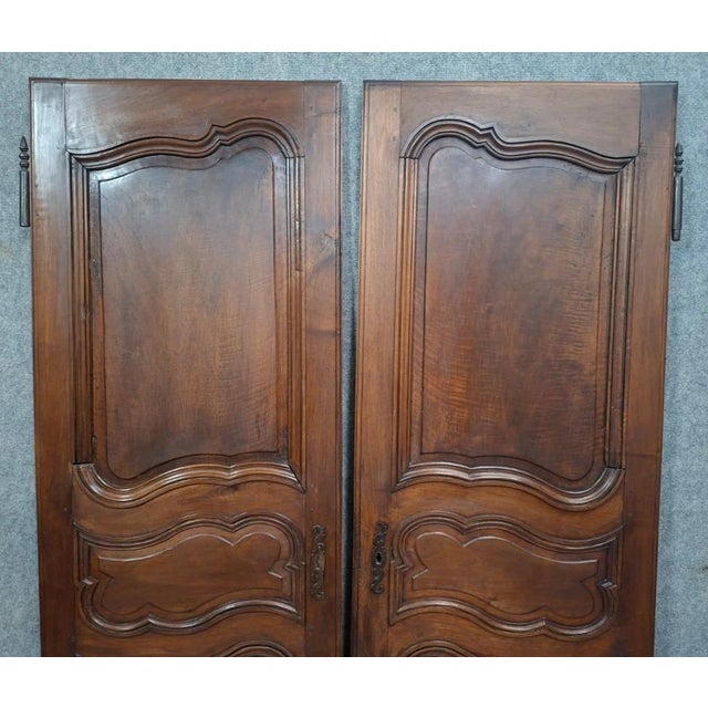 Louis XV Period Walnut Doors For Sale - Image 3 of 7