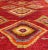 Mid 20th Century Tribal Turkish Konya Rug With Diamond Design in Beautiful Royal Red Background For Sale - Image 5 of 13